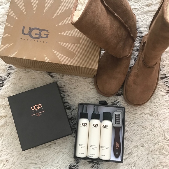 UGG Shoes - UGG Chestnut Suede Classic Tall Boots